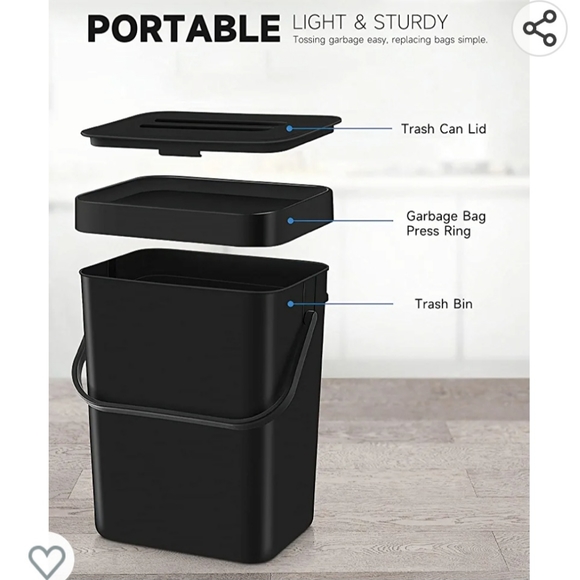 Karyhome 5L little trash ca - Picture 6 of 10